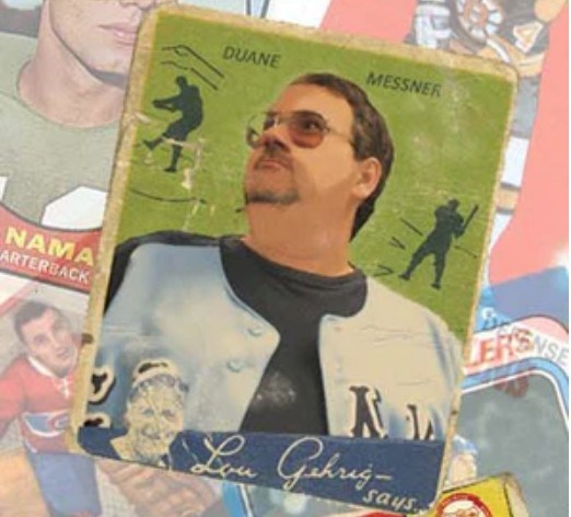 Duane 'Dimmy' Messner baseball card